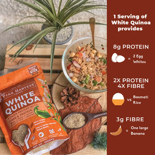 Pink Harvest White Quinoa 500g | 10 Servings_SilkRoutes_2