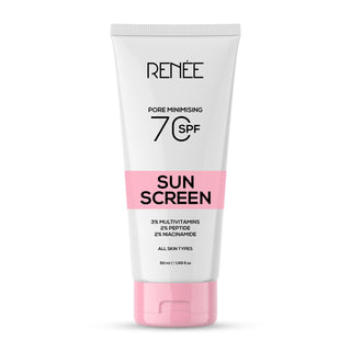 RENEEPoreMinimisingSunscreenSPF70with3_multivitamins_2_Peptidesand2_Niacinamide_SilkRoutes_1