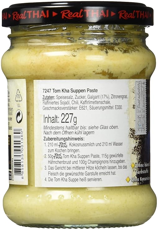 Real THAI Original Thai Cuisine Tom Kha Soup Paste 227 GM – SilkRoutes ...