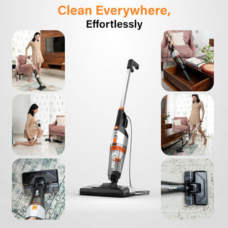 SEZNIK Turbo Sweep 3-in-1 Handheld Vacuum Cleaner & Mop