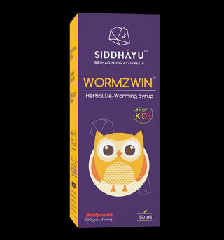 Siddhayu Wormzwin Herbal Deworming Syrup for Kids - Pack of 2_SilkRoutes_4