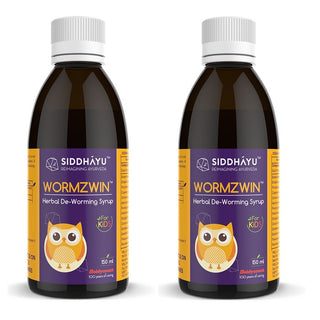 Siddhayu Wormzwin Herbal Deworming Syrup for Kids - Pack of 2_SilkRoutes_8