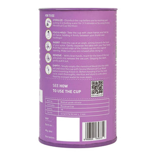 Sirona FDA Approved Reusable Menstrual Cup for Women Protection for Up to 8-10 Hours