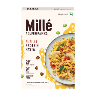Slurrp Farm Mille Fusilli Protein Pasta Gluten Free No Maida 250Gms_SilkRoutes_1