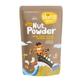 Slurrp Farm NO Added Sugar 100% Natural Nut Powder, 100 G_SilkRoutes_1