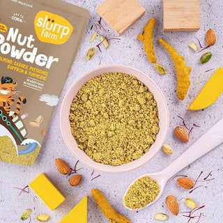 Slurrp Farm NO Added Sugar 100% Natural Nut Powder, 100 G_SilkRoutes_