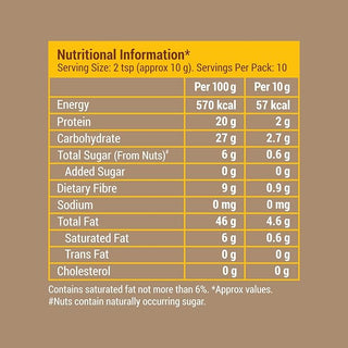 Slurrp Farm NO Added Sugar 100% Natural Nut Powder, 100 G_SilkRoutes_5