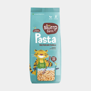 Slurrp Farm No Maida Mini Fusilli Pasta Gluten Free & Multigrain 400 gm_SilkRoutes_1