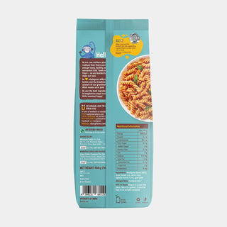 Slurrp Farm No Maida Mini Fusilli Pasta Gluten Free & Multigrain 400 gm_SilkRoutes_2