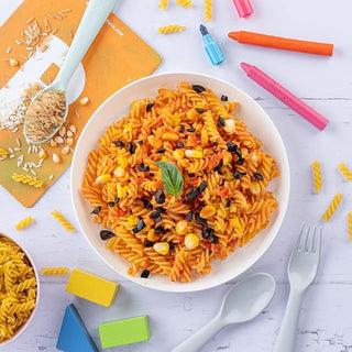 Slurrp Farm No Maida Mini Fusilli Pasta Gluten Free & Multigrain 400 gm_SilkRoutes_4