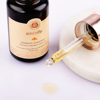Soultree Advanced Kumkumadi Youthful Radiance Facial Oil_SilkRoutes_2
