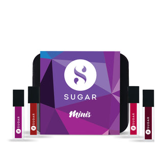 Sugar Smudge Me Not Mini Liquid Lipstick Set of 4 - Power Up Your Pout_SilkRoutes_1