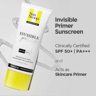 SunScoop Invisible Primer Sunscreen | SPF 50, PA+++ (45g)_SilkRoutes_2