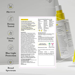 SunScoop Invisible Sunscreen Spray for Body | SPF 60, PA++++ (125ml)_SilkRoutes_4