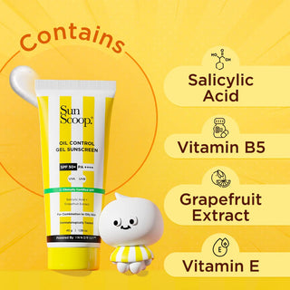 SunScoop Oil Control Gel Based Sunscreen | SPF 50, PA++++ (45g)_SilkRoutes_2