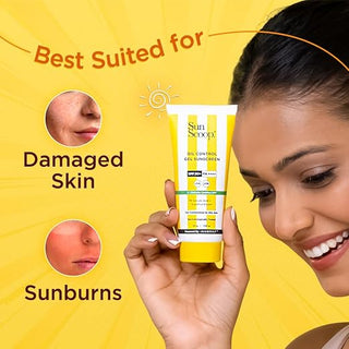 SunScoop Oil Control Gel Based Sunscreen | SPF 50, PA++++ (45g)_SilkRoutes_4