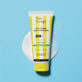SunScoop Skin Brightening Sunscreen | SPF 50, PA+++ (45g)_SilkRoutes_1