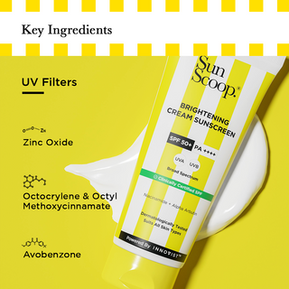 SunScoop Skin Brightening Sunscreen | SPF 50, PA+++ (45g)_SilkRoutes_2