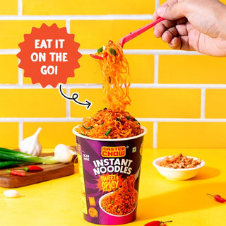 Sweet n Spicy Cup Noodles (Pack of 4) (100 GMS x 4 PACK)_SilkRoutes_3