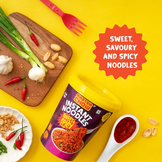 Sweet n Spicy Cup Noodles (Pack of 4) (100 GMS x 4 PACK)_SilkRoutes_6