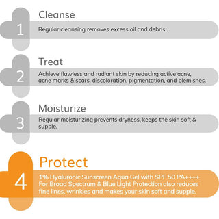 The Derma Co. 1% Hyaluronic Sunscreen Aqua Gel SPF 50 PA++++
