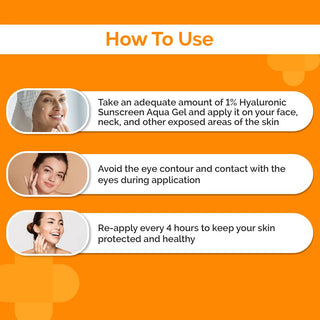 The Derma Co. 1% Hyaluronic Sunscreen Aqua Gel SPF 50 PA++++_SilkRoutes_5
