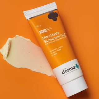 The Derma Co Ultra Matte Sunscreen Gel SPF 60 PA++ (50g)_SilkRoutes_1