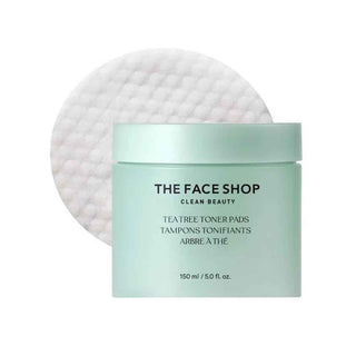 The Face Shop Tea Tree Toner Pads(150ml)_SilkRoutes_2