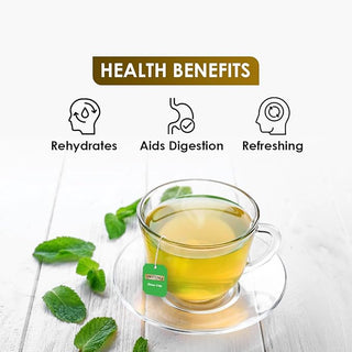 Twinings Green Tea & Mint, Lemon 25 Teabags_SilkRoutes_3