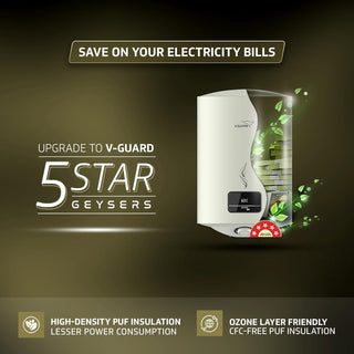 V-Guard Divino DG Geyser 15 Litre Water Heater for Home