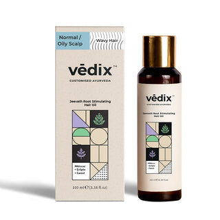 VEDIX Jeevath Root Stimulating Hair Oil For Women 100ml_SilkRoutes_1