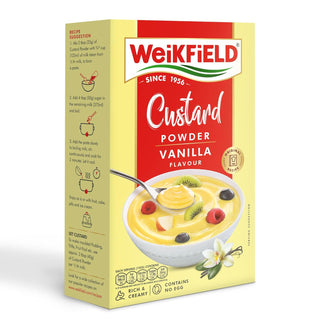 WeikfieldVanillaCustardPowder-MakesSmooth_CreamyCustard-BestforFruitSalads_Puddings-500g_Silkroutes2