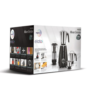 Wipro Elato FMG206 1000 Watt Mixer Grinder with 4 Jars